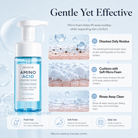 Espuma Limpiadora Facial Suave con Aminoácidos, 5 Ceramidas, Trufa Blanca y Probióticos para Todo Tipo de Piel, 100ml (OEM/ODM)