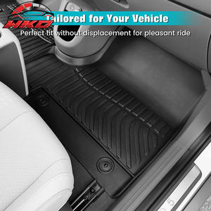 Tapis de sol robustes pour Hyundai Ioniq 5 2022-2024, revêtement en TPE 3D moulé, imperméable - Product Image 6