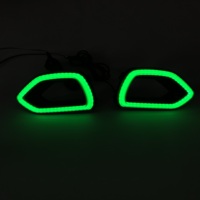 Feux de position séquentiels à LED blancs DRL pour calandre de Charger, série Flow