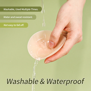 Hot vú cánh hoa Silicone tự dính keo miễn phí núm vú Bìa dính vá cho vú - Product Image 4