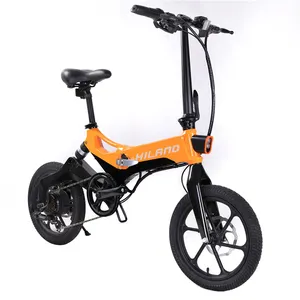 JOYKIE custom 250 watt 7ah hidden battery alloy 16 inch folding e bike folding electric bicycle for adults