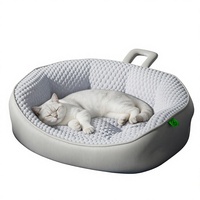 Nouveau Lit pour Chat Doudou en Coton PP Respirant, Canapé Universel Quatre Saisons, Vente en Gros Transfrontalière