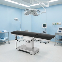 Table d'opération mobile médicale KL-D.III avec support de jambe en C et système hydraulique électrique pour examen chirurgical