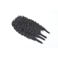 Extensions de cheveux au crochet style bohème, nœuds naturels, bouclés birmans, cheveux humains pré-séparés, sans perte, vente en gros