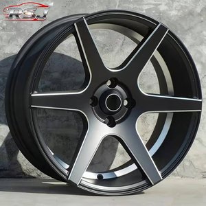 Jantes en alliage léger RSJ pour BMW, personnalisées, 15, 16, 17 pouces, 4x100, 5x100/5x114.3/112, 4 ou 5 trous, 6 branches, pour voitures particulières - Product Image 1
