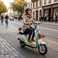 Vélo Électrique de Ville pour Adulte 350W 48V – Vente en Gros Direct Usine
