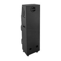 Système de karaoké mini tout-en-un professionnel Android puissant de 100 W avec deux woofers de 12 pouces, vente chaude au Pérou, boîte magique haut-parleur