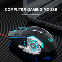 Ordinateur de bureau Design ergonomique souris de jeu de haute qualité filaire USB 2.0 rvb souris de jeu respirante