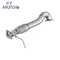 Pour A3 S3 Type 8L TT Quattro Type 8N Seat Leon Cupra R Type 1M 1.8T Downpipe catalysé pour moteur