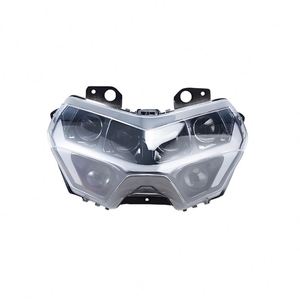 Conjunto de Faros Delanteros LED Completos Yongjin para <span class=keywords><strong>Kawasaki</strong></span> Z900 <span class=keywords><strong>Z400</strong></span> Z650, DRL Blanco, Lámpara Delantera Modificada Personalizada, Luz Alta/Baja - Product Image 1