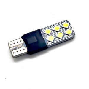 Ampoule LED de stationnement automobile 194 168 T10 3030 12SMD, lampe de gabarit à encoche avec flash stroboscopique T10 W5W LED, état neuf - Product Image 2