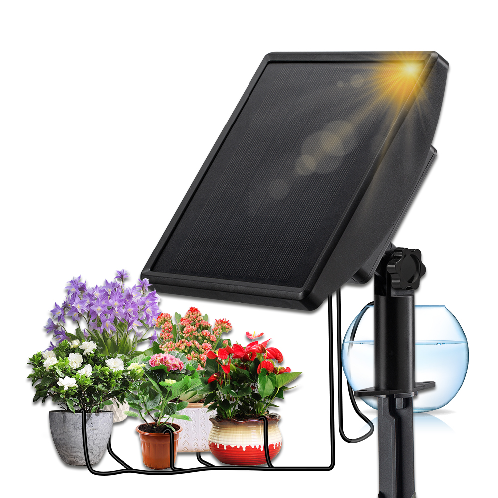 Solar watering device + 15m package bsd15-black surface