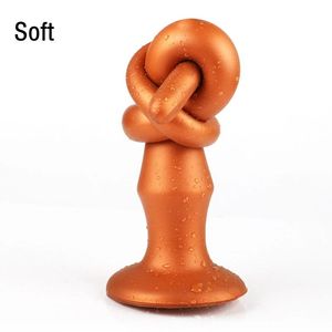 Consoladores de silicona líquida súper largos, dilatador Anal suave, estimulación del ano, Juguetes sexuales vaginales, tapón Anal para mujeres y hombres - Product Image 3