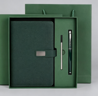 Coffret cadeau de carnet magnétique en cuir PU, journal A5, agenda de luxe, coffret cadeau d'entreprise avec stylo