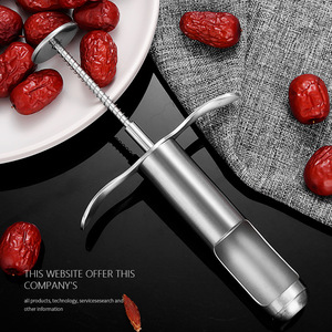 Multi Function Stainless Steel <b>Date</b> Pitter For <b>Red</b> <b>Dates</b> Green <b>Dates</b> Cherries Home Use Fruit Vegetable Tool - Product Image 4