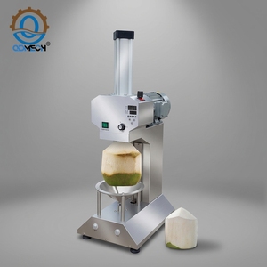 Máquina Peladora de Coco Eléctrica de Grado Comercial SH QDMECH, Máquina para Recortar Coco Verde, Removedor de Piel de Coco Verde - Product Image 1