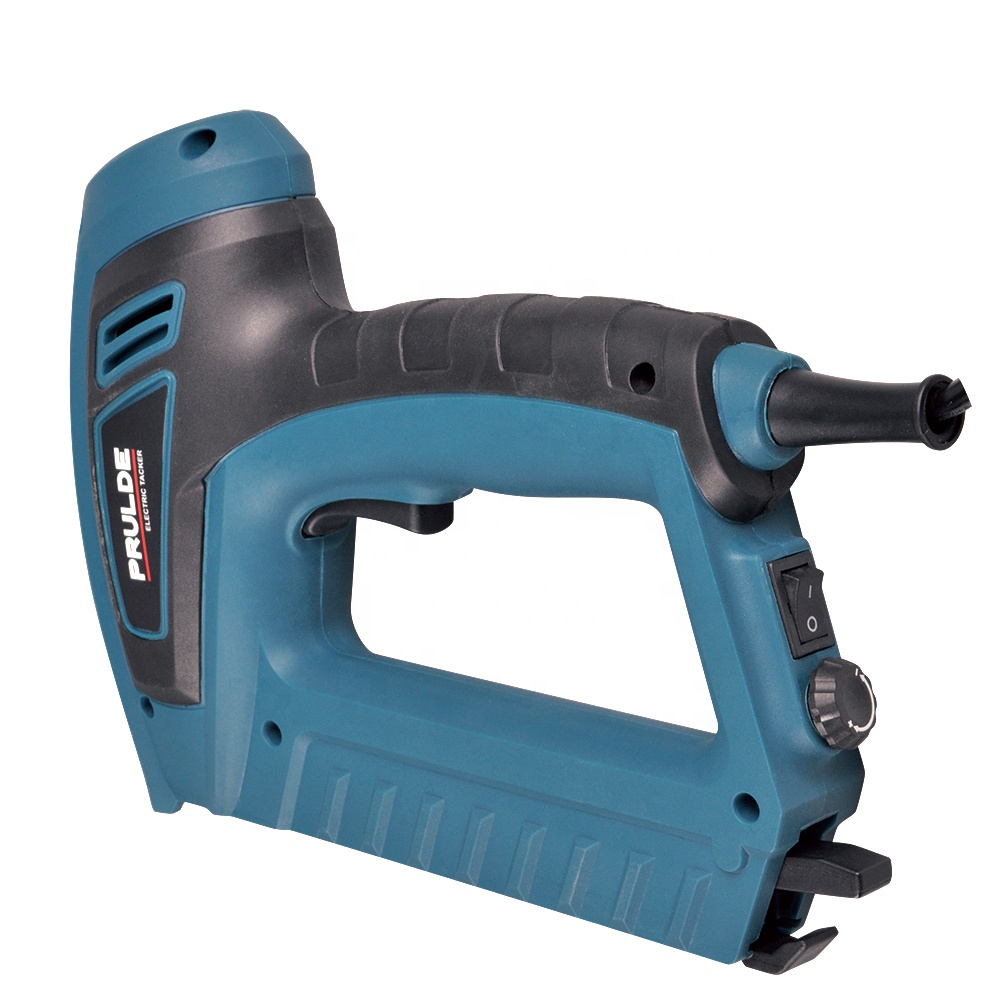 220v/ 110V Electric Staple Nail Gun Tacker StaplerためWoodworking Power Tool