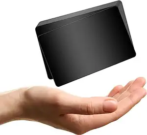 Logotipo personalizado pré-impresso luxo cartão pacote de alta qualidade vip cartão de crédito cartões de visita nfc metal