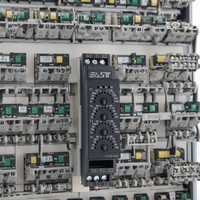 Relais temporisé multifonctionnel sur rail DIN à fonction unique EAST avec module de temporisation AC/DC 24-240V YT18-AdR OEM ODM à usage général