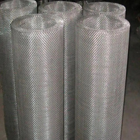 Jaring kawat baja tahan karat 304 316 kualitas tinggi jaring Filter kain jaring kawat persegi jala tenunan jaring logam