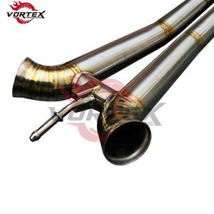 Sistema de Escape Catback Vortex de Titanio Grado 5, 1.2mm de Grosor, Acabado Azul Quemado, para Porsche Panamera 971 2017-2024, con Válvulas de Titanio, Fácil Instalación - Product Image 6