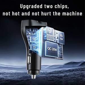 <span class=keywords><strong>Chargeur</strong></span> de <span class=keywords><strong>voiture</strong></span> SUNDA <span class=keywords><strong>4</strong></span>-en-1 à <span class=keywords><strong>4</strong></span> ports 102W, charge rapide, multi-protocoles PD QC compatible, adaptateur allume-cigare 12V-24V, vente en gros - Product Image 4
