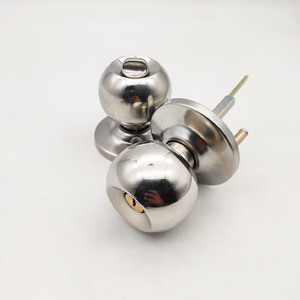 Chiave a 3 anelli con serratura a triplo bullone, chiusura per interni Vintage in acciaio universale - Product Image 3