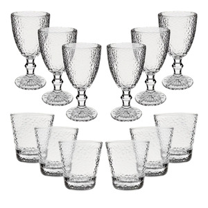 ENSEMBLE DE 12 VERRES ET VERRES À EAU 300ML - Product Image 1