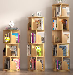 رفوف كتب جديدة للأطفال من الخشب الصلب في رياض الأطفال بغرفة المعيشة - Product Image 6
