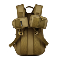 Sac à dos unisexe Protector Plus S429 12~15L, léger, camouflage, nylon 600d, fermeture éclair imperméable, antivol, polyester