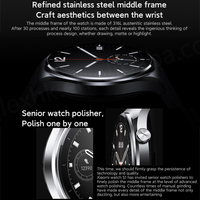Reloj Inteligente Xiaomi Mi Watch S1 GPS de Lujo, Pantalla AMOLED de 1.43 Pulgadas, Resistente al Agua 5ATM, Deportivo, Mecánico, Digital, para Hombre y Mujer
