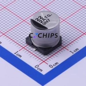 Condensador Electrolítico de Aluminio SMD EEETG2A220P, D10xL10.2mm 22uF 20% 100V 90mA-100kHz - Product Image 1
