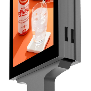 65 inç 3000 nits ultra HD su geçirmez dış mekan reklam ekranı kat ayakta totem dijital tabela açık kiosk dokunmatik - Product Image 2