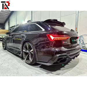 Kit Carrozzeria in Fibra di Carbonio Stile PAK per <span class=keywords><strong>Audi</strong></span> <span class=keywords><strong>RS6</strong></span> C8 Avant - Pacchetto Aerodinamico Completo, Set Completo in Vera Fibra di Carbonio per <span class=keywords><strong>RS6</strong></span> Performance - Product Image 6