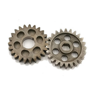 กําหนดเอง 4041 เหล็กกล้าคาร์บอนอลูมิเนียมเกียร์เพลาเฟืองเกียร์ลานขนาดใหญ่ทําจากสแตนเลสที่ทนทาน - Product Image 3
