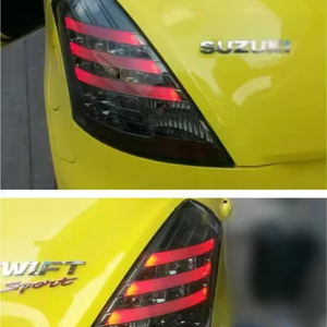 Feux <span class=keywords><strong>arrière</strong></span> à LED pour <span class=keywords><strong>Suzuki</strong></span> <span class=keywords><strong>Swift</strong></span> modifiés, modèles 2014-2017, clignotants séquentiels - Product Image 6