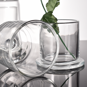 Jarrón <span class=keywords><strong>de</strong></span> Vidrio Vacío para Velas <span class=keywords><strong>de</strong></span> Decoración del Hogar <span class=keywords><strong>de</strong></span> Lujo Personalizado <span class=keywords><strong>de</strong></span> 300 ml y 10 oz con Protector <span class=keywords><strong>de</strong></span> Vidrio, Gran Venta - Product Image 4