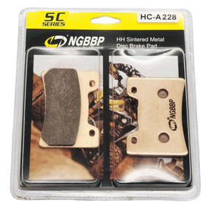 Pastillas de Freno Delanteras de Bronce Sinterizado Dorado NGBBP para Motocicleta Yamaha <span class=keywords><strong>FZR</strong></span> <span class=keywords><strong>600</strong></span> R TDM 850 <span class=keywords><strong>FZR</strong></span> 1000 EX Horquillas V-MAX 12 FJ 1200 - Product Image 1