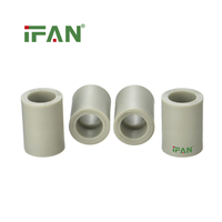 IFAN Raccords de tuyauterie PPR en polypropylène de haute qualité : Coude, Té, Raccord à emboîtement