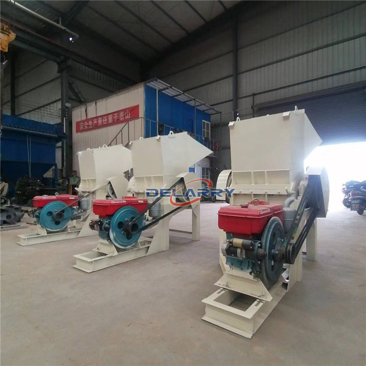 Automatic Industrial Long Plastic Pipe Crusher Vegetable Basket Crushing Machine Shredder