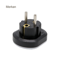 Adaptateur intelligent Merkan, convertisseur de prise, adaptateur de voyage universel, prise européenne