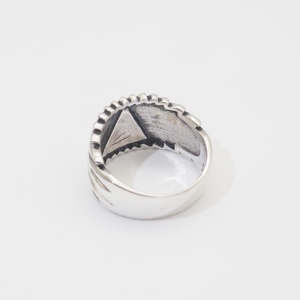 Classic 925 Argento Occhio di Horus Anello Per Gli Uomini - Product Image 2