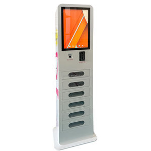 Estación de carga ultrarrápida de batería de teléfono móvil para teléfono móvil con cable y estación de carga aceptador de monedas billete con 3 cables - Product Image 1