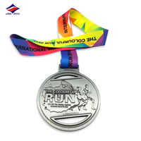 Longzhiyu, fabricant depuis 13 ans, médailles sportives en alliage de zinc 3D personnalisées, fournisseur de médailles de course de marathon, livraison rapide