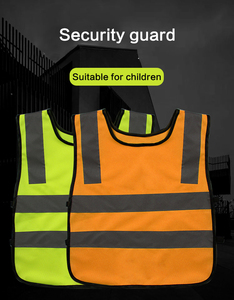 مبيعات المصنع مباشرة-سترات سلامة للأطفال قابلة للتخصيص وصدريات عاكسة مرحبا فيس - Product Image 2