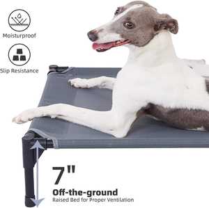 Cama elevada para perros al aire libre personalizada para perros grandes, cama para mascotas de alta resistencia, cama elevada transpirable de refrigeración impermeable - Product Image 4
