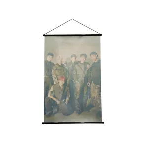 Картина со свитками, настенный баннер