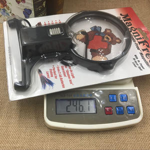 BIJIA 3x/5x LED <span class=keywords><strong>Loupe</strong></span> domestique suspendue avec lumière pour personnes âgées pour lire la <span class=keywords><strong>broderie</strong></span> à tricoter - Product Image 6