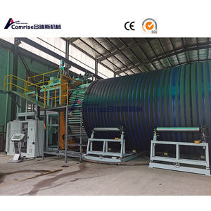 Machine de fabrication de tuyaux en spirale renforcés en plastique HDPE de grande taille pour système de drainage des eaux usées - Product Image 6