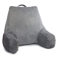 Oreiller relaxant en mousse à mémoire de forme déchiquetée WJ-015, grand format, portable, décoration d'intérieur, bambou tissé rafraîchissant, pour le cou, la tête, le dos, l'avion, l'allaitement